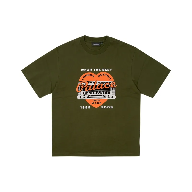 PALACE Carhartt Wip Heart T Shirt-0