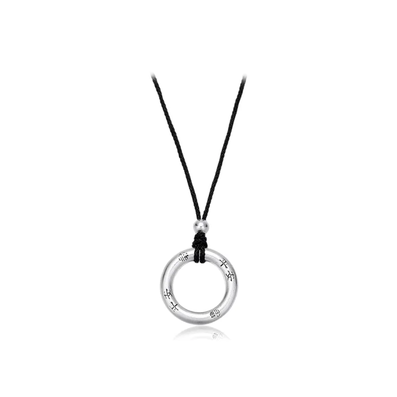CANHUI S999 Fine Silver Necklaces Unisex-0