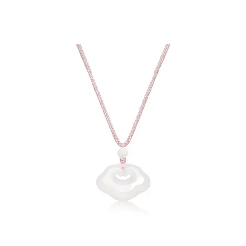 Kim Ka Fook Chalcedony Jade Necklaces Unisex