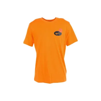 Nike T Shirts Men Orange