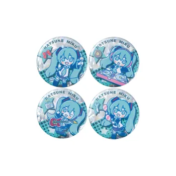 MOEYU Hatsune Miku Starry Live Collection Shattered Craft Tinplate Miku Valley Badge