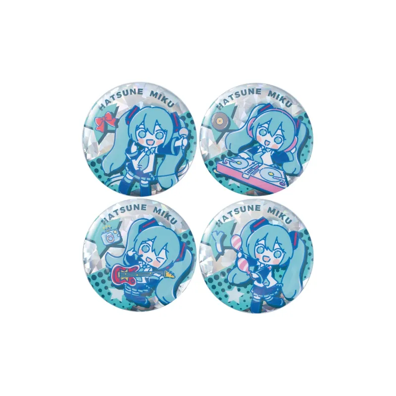 MOEYU Hatsune Miku Starry Live Collection Shattered Craft Tinplate Miku Valley Badge-0