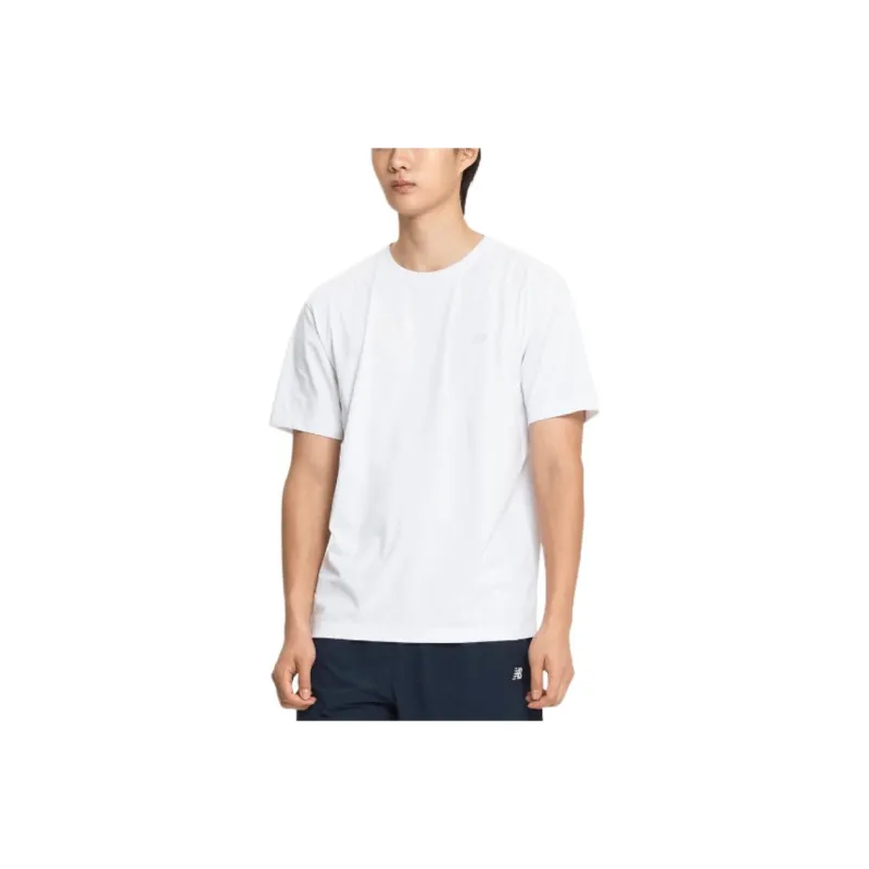 New Balance UNI Athletic Club T Shirt Men's White-0