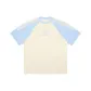 Apricot & Light Blue