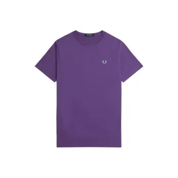 FRED PERRY T Shirt Men's Purple