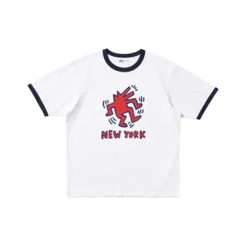 UNIQLO x ·/Keith Haring SS25 T Shirt Unisex White