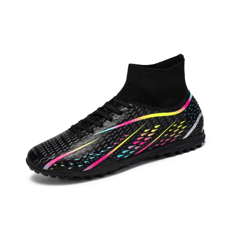 QIUTEXIONG TF Turf Artificial Ground, Indoor Slip Resistant Soccer Shoes Unisex-15