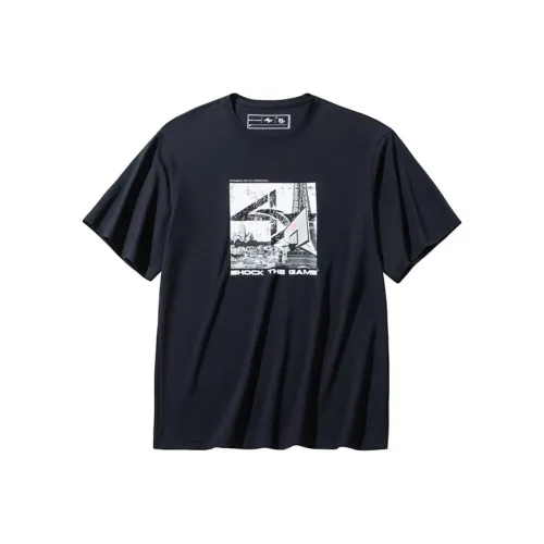 Anta Basketball Collection T Shirt Men's Basic Black