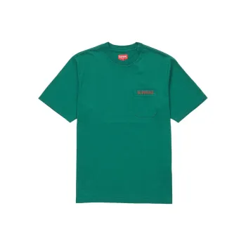 Supreme Embroidered Pocket Tee