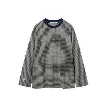 Apparition T Shirt Unisex Green Stripes