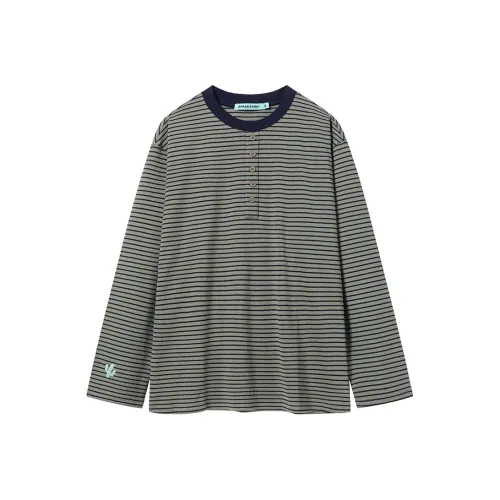 Apparition T Shirt Unisex Green Stripes