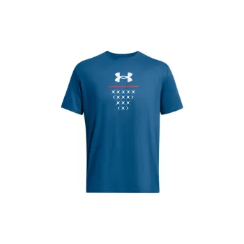 Under Armour Basketball Net Icon Short Sleeve T Shirt Men's Blue