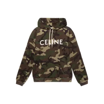 CELINE Sweatshirt Unisex Army Green