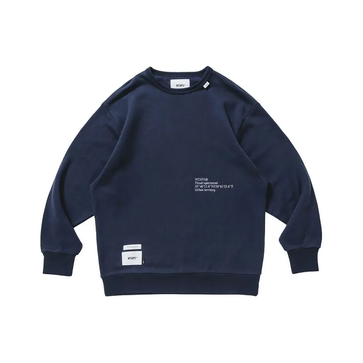 WTAPS Embroidered logo Crewneck Sweatshirt-3
