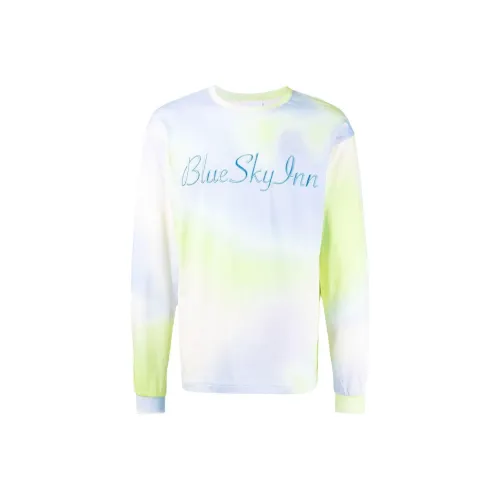 Blue Sky Inn Tie dye Embroidered logo T shirt