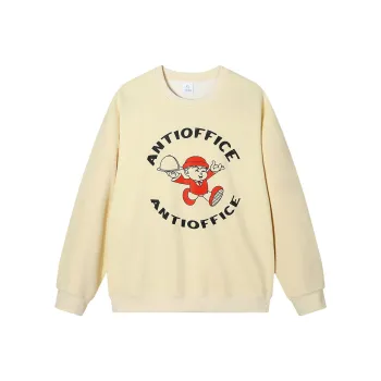 Antioffice Sweatshirt Unisex Apricot