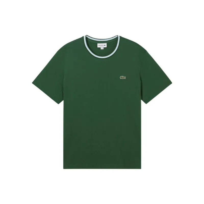 LACOSTE Logo patch T shirt-3