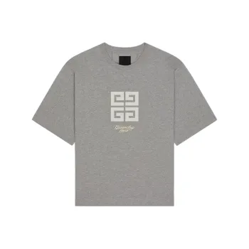 Givenchy 4G Embroidered Crewneck T Shirt