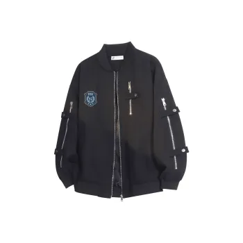 Tre Club Jackets Coats Unisex Black