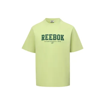 Reebok T Shirt Unisex Lime Green