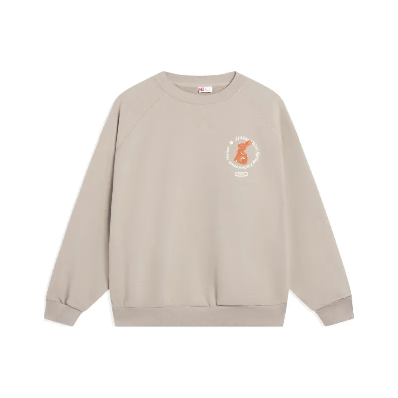 LiNing Sweatshirts Unisex Goat Gray-0