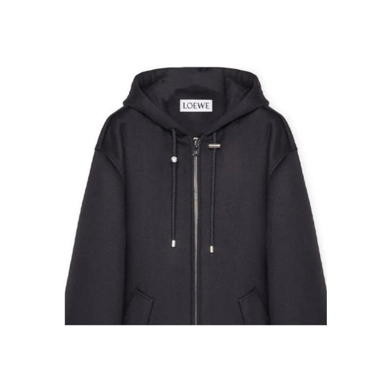 LOEWE Coats Men Black-4