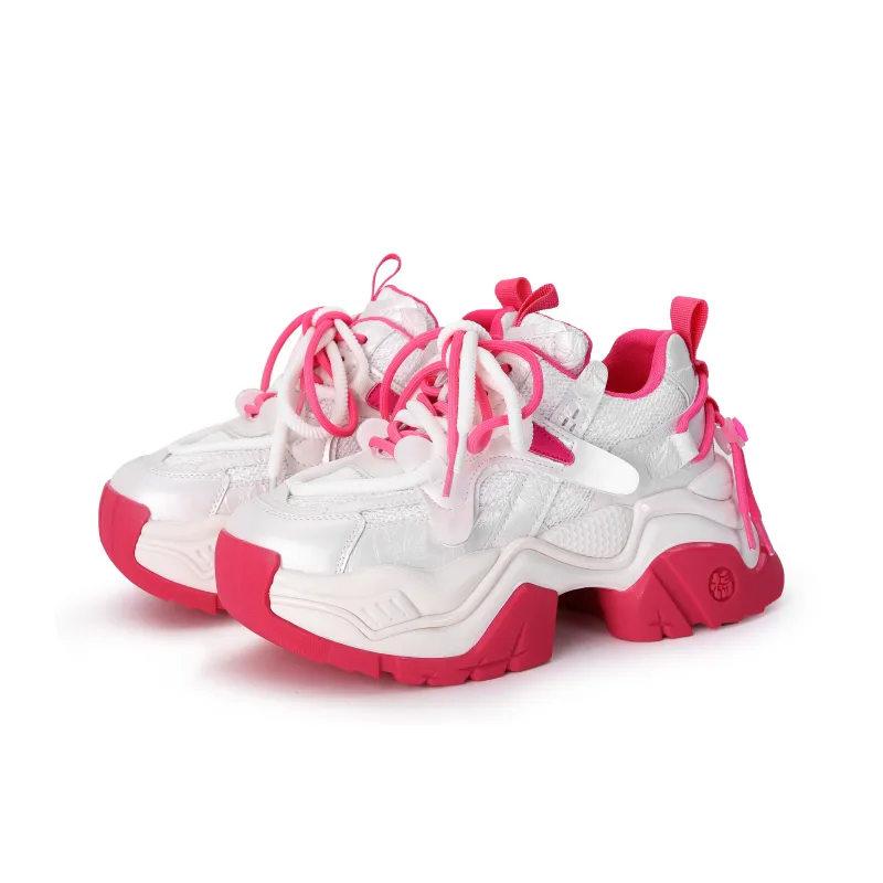 FAICCIA Low Top Chunky Sneakers Women's-3