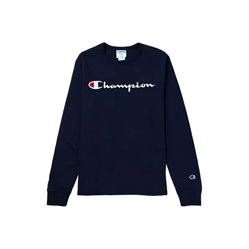Champion Sweatshirts Unisex Navy Blue-0