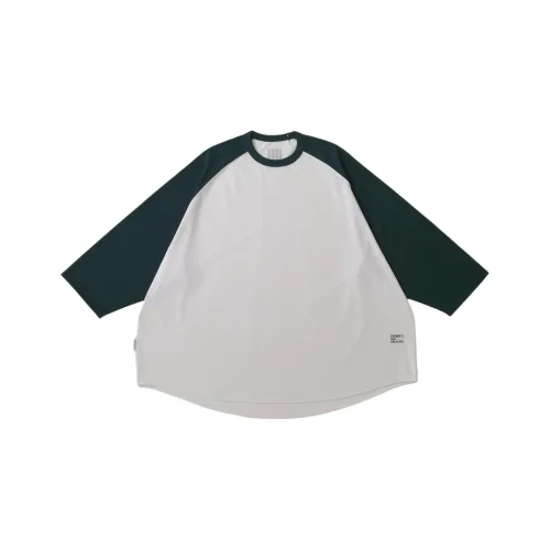 Stripes For Creative 그린 남녀공용 티셔츠