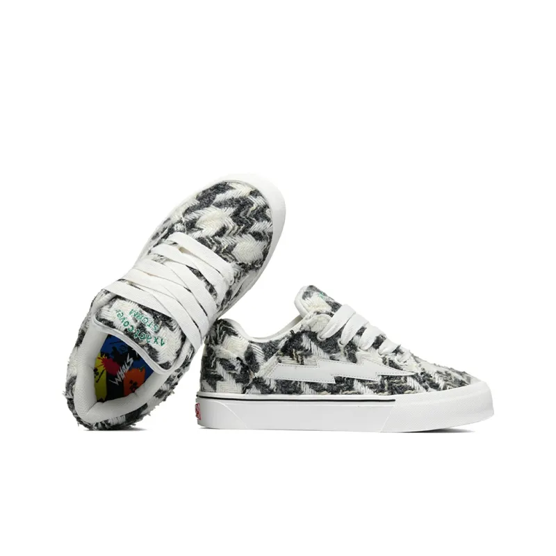 VFTS Lightning Skateboard Shoes Anti Slip Wear Resistant Low Top Classic Preppy Style Students Unisex-22