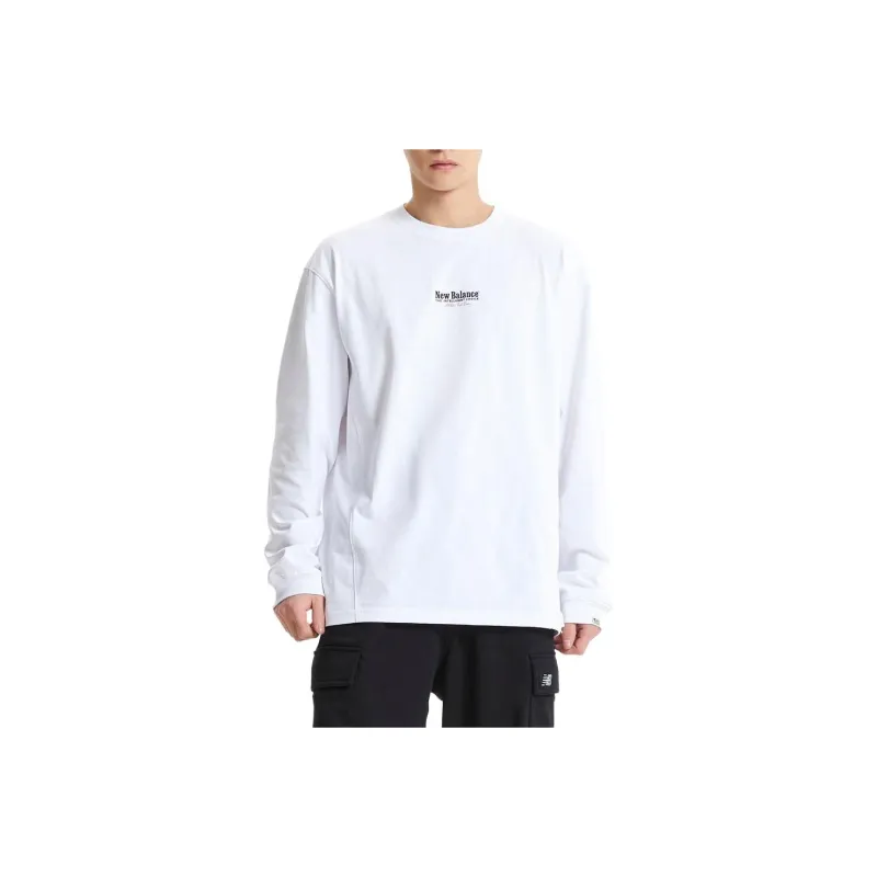 New Balance UNI FLYING Boston SOFT COOL T Shirt Men's White-0