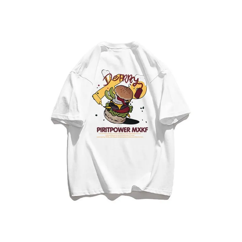 Cotton Shopping T Shirt Unisex White-0