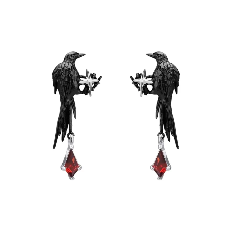 KING OF BLING Alloy With Zircon Stud Earrings Unisex-5