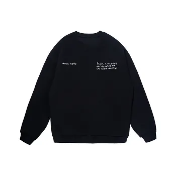 Organic Emotion Crew Neck Loose Fit Heavyweight Sweatshirt Unisex