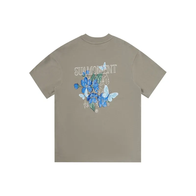 Suamoment Short Sleeved T Shirt Half Sleeve Unisex-12