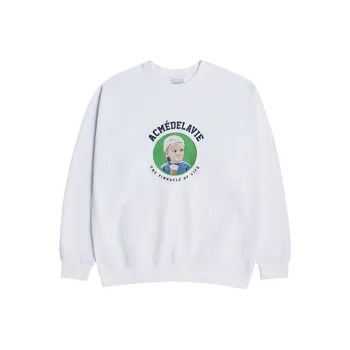 Acme De La Vie/ADLV Crew Neck Regular Sweatshirt Unisex White