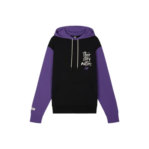 New Balance Sweatshirts Men Purple