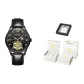Black Leather Black Case Black Dial[Luxury Box Included]