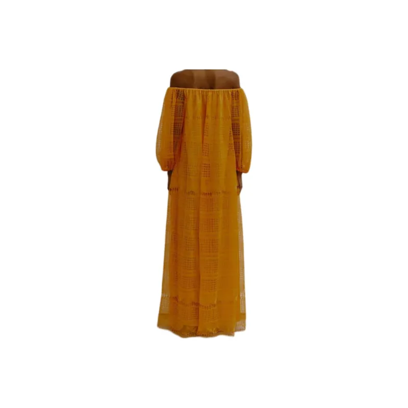 Antonino Valenti Long Sleeved Dresses Women's Yellow-2