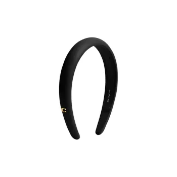 COACH Sheepskin, Polyester Headbands Women's Multicolor
