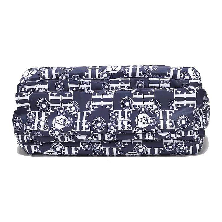 FIDO DIDO Oxford Crossbody Bag, Shoulder Bag Women's Ecru/Blue-6