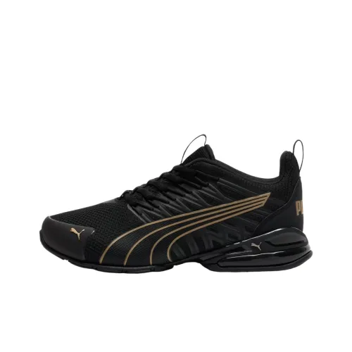 PUMA Voltaic Evo Low Top Training Shoes Women's Black Gold