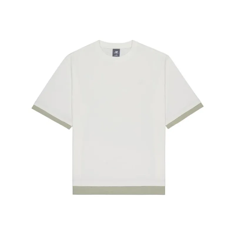 New Balance T Shirt Men's Ivory-0