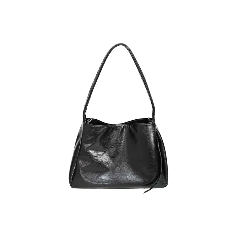 BEMIX PETS Artificial Leather Shoulder Bag Regular Women's Black/Milk Tea-0