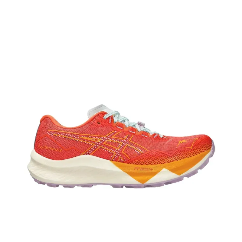 Asics Fujispeed 3 Nova Orange Light Ube Women's-2