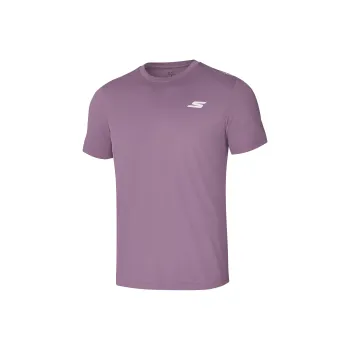 Skechers Comfort Technology Series T Shirt Men's Ripe Grape Purple