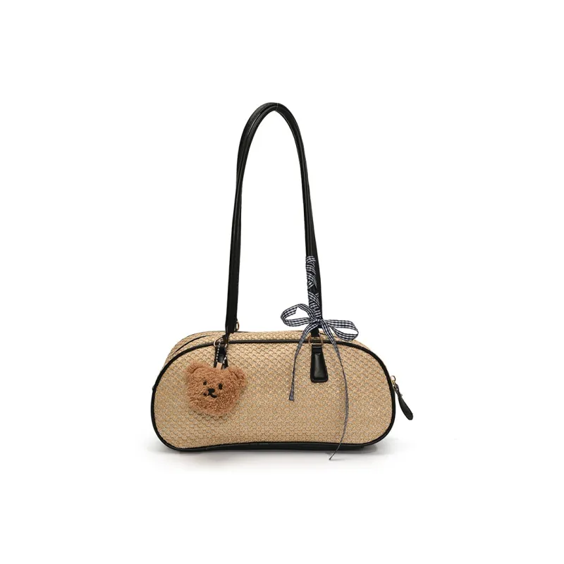 NX DOUGHNUT PU Shoulder Bag Women's Multicolor-4