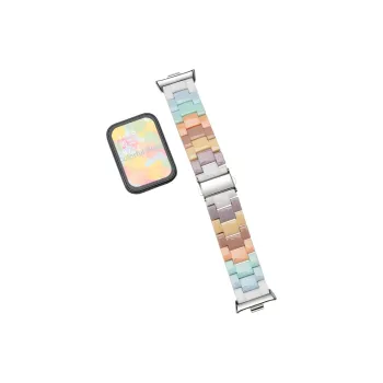 CHUANGYIDA Xiaomi Red Beige Compatibility Watch Band 130 230mm PC Material