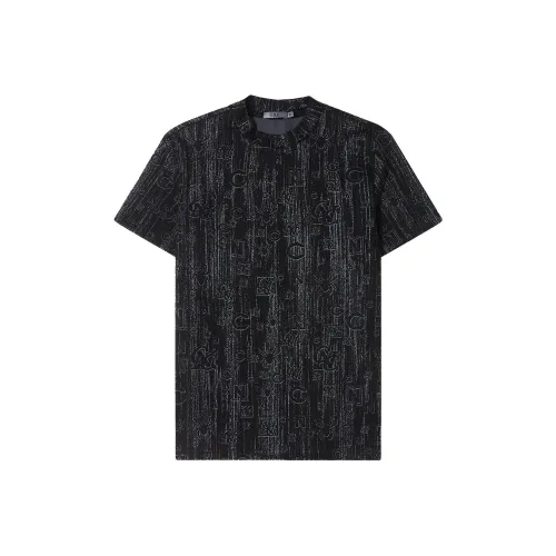 C'N'C New Order & Classics Series Fall And Winter Short Sleeved T Shirts Men's