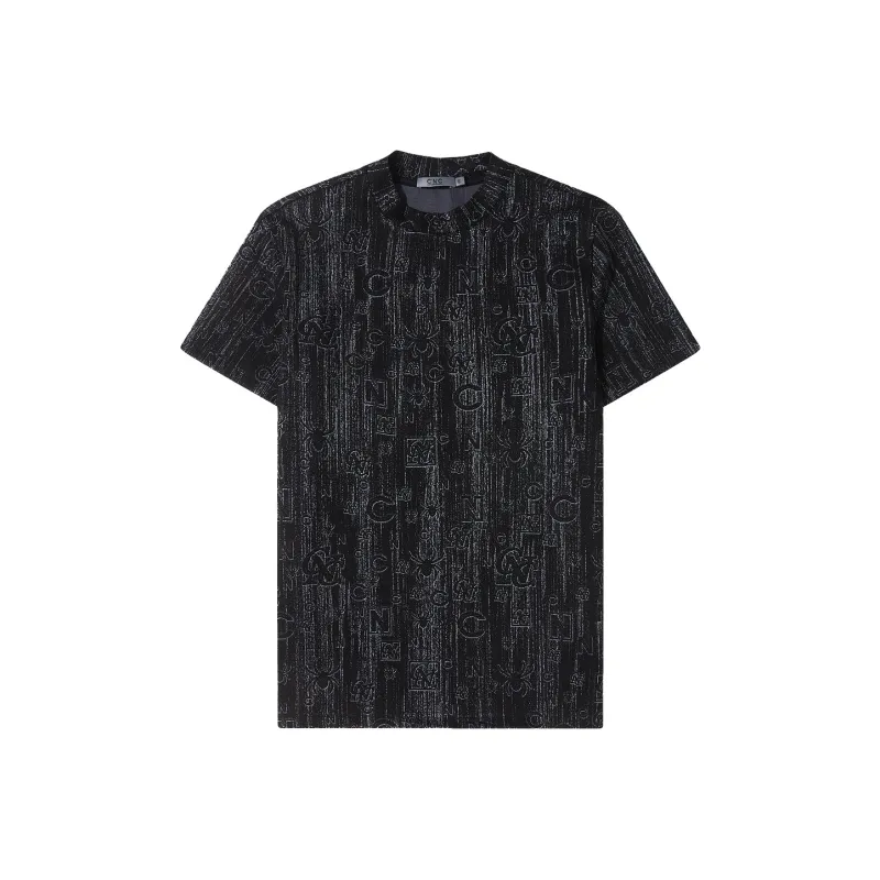 C'N'C New Order & Classics Series Fall And Winter Short Sleeved T Shirts Men's-0
